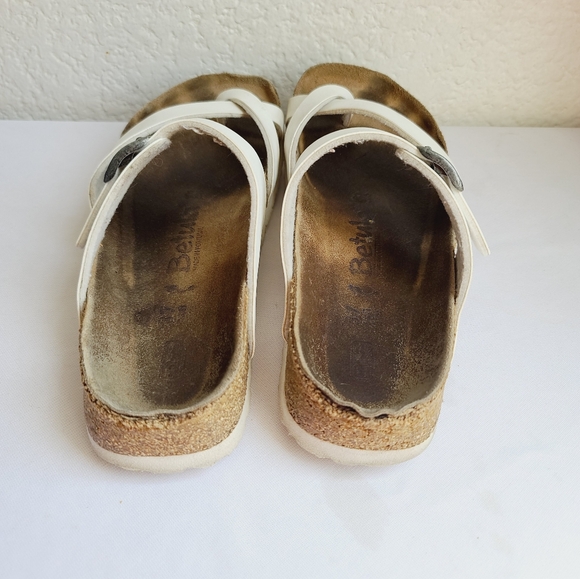 Birkenstock Mayari White Sandals Size 6 - Picture 4 of 6